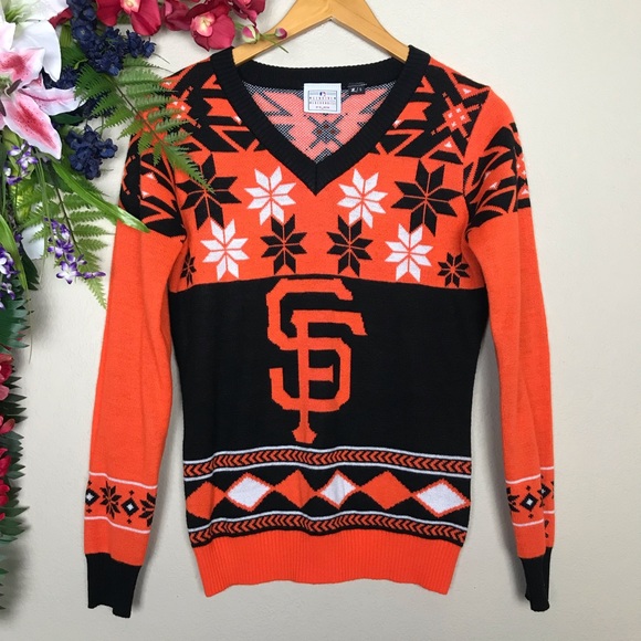 MLB Sweaters - San Francisco Giants baseball christmas sweater